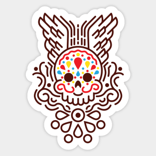 Day of The Dead Sticker